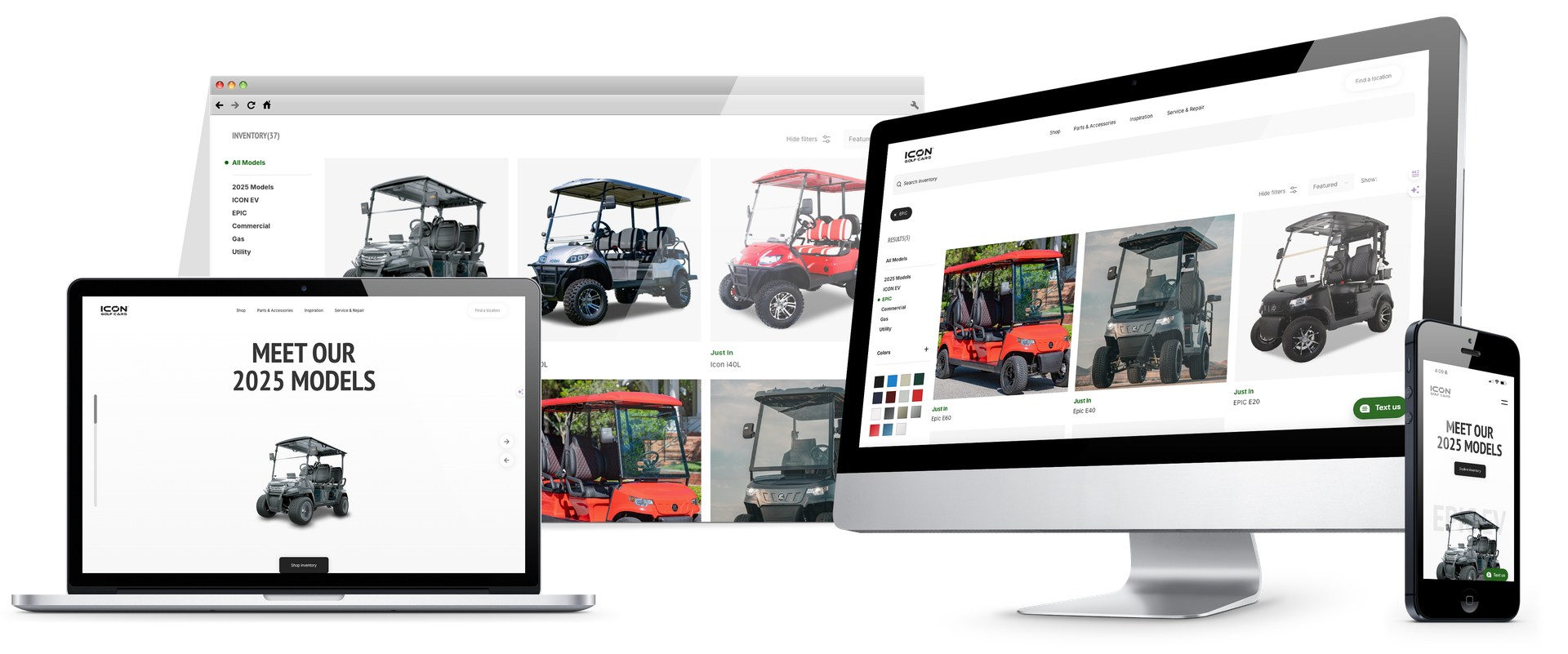 ICON Website on Bricks Builder